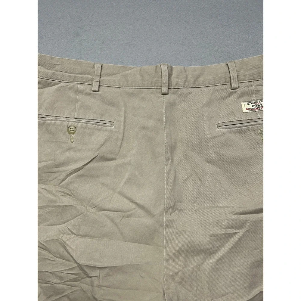Polo Ralph Lauren Prospect Short 100% Cotton Khaki Tan 40 Mens